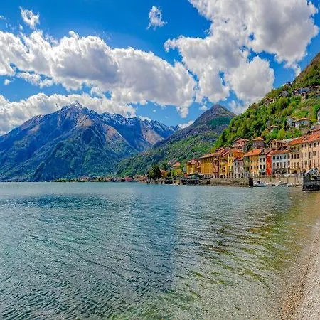 Vento Breva Garten Apartman Domaso